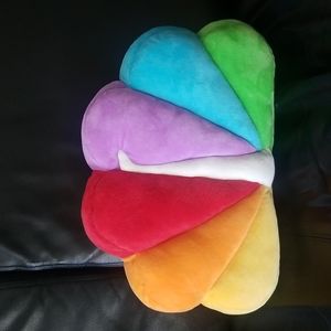 NBC Peacock Pillow